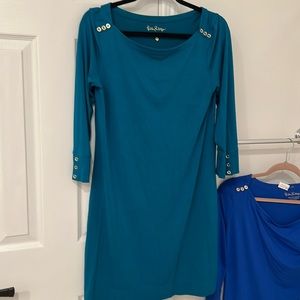 Lilly pulitzer teal dress
